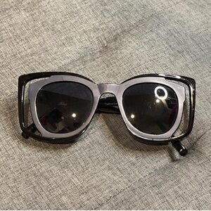 Stylish Black Square Sunglasses